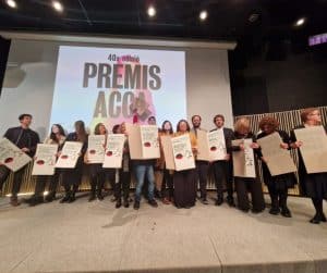 entrega premis ACCA a l'exposició Un Altre Art del Museu d'Art de Girona
