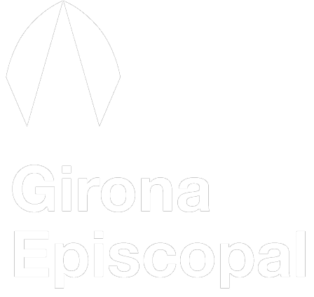 Logotip blanc Girona Episcopal
