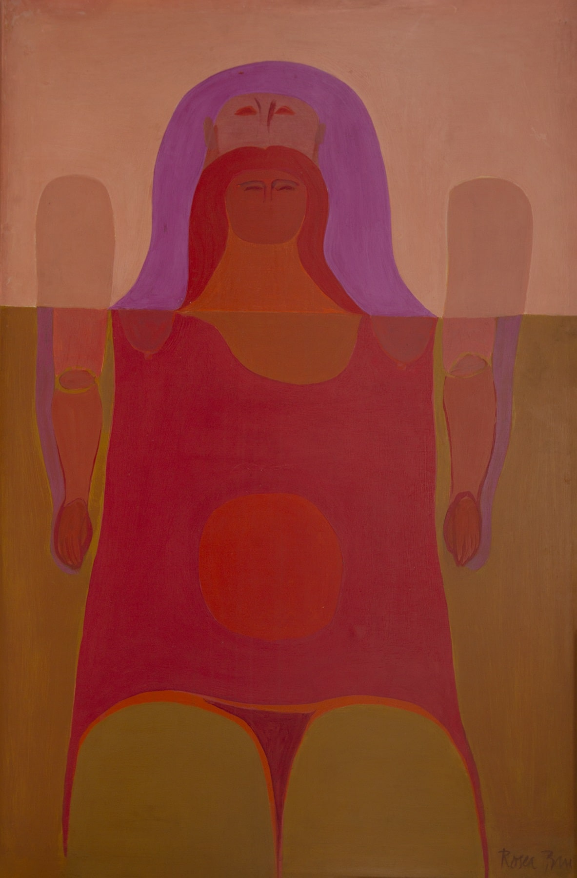 Roser Bru, Sense títol, 1968. Fundació Roser Bru, Xile