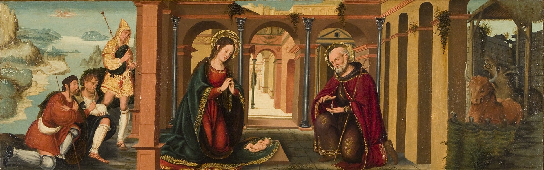 Nativitat, atribuïda al Pseudo-Joan de Borgonya, s.XVI