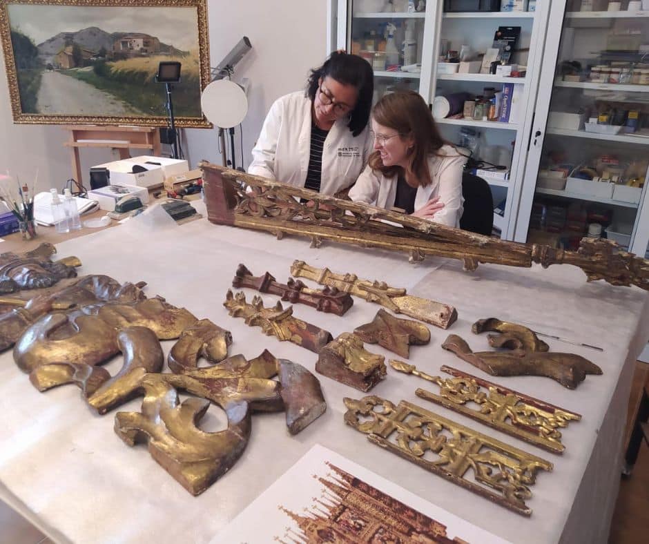 Restauració del retaule de Sant Feliu