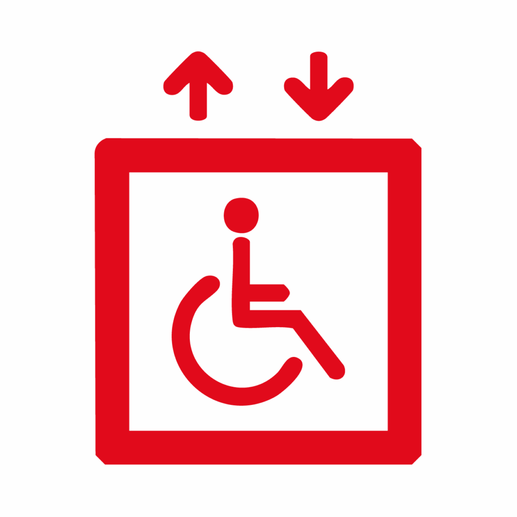 Icona ascensor accessible