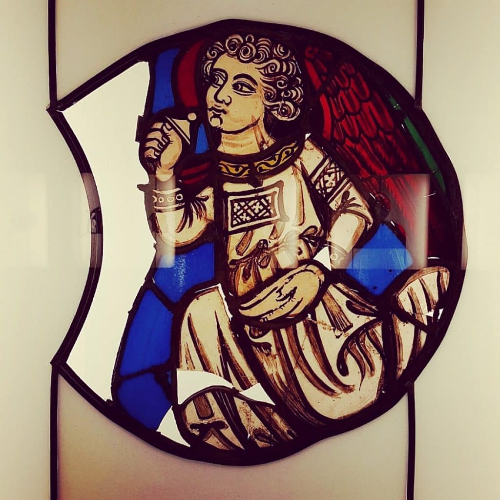 Detall d'una pintura