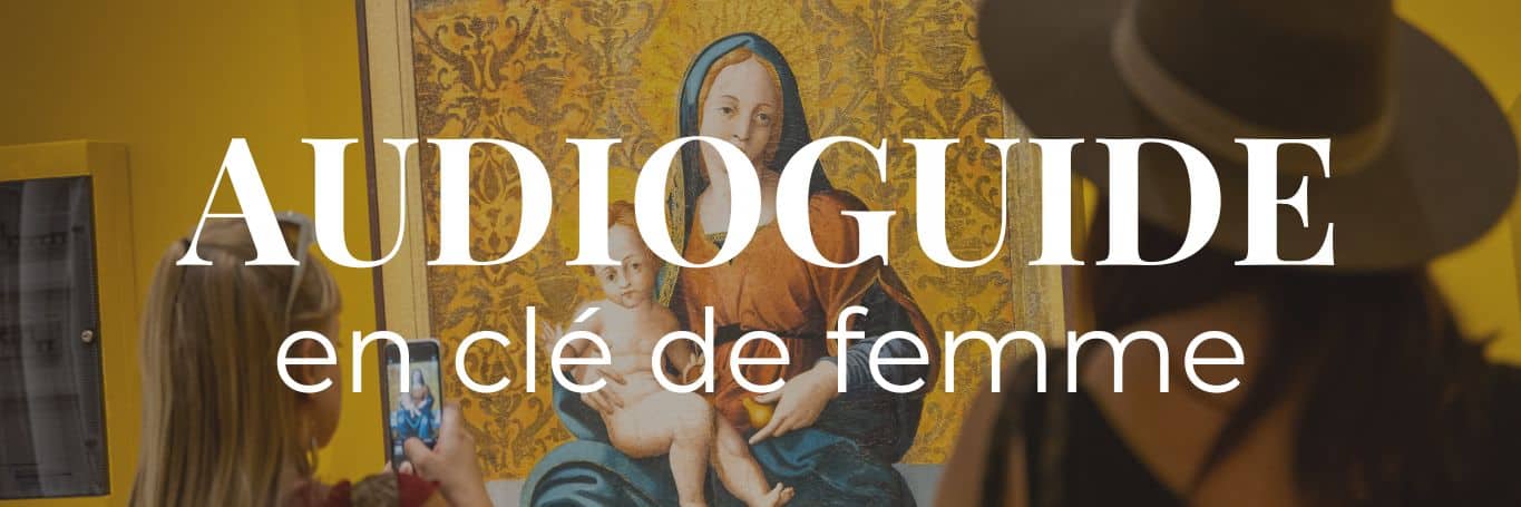 audioguide en clé de femme
