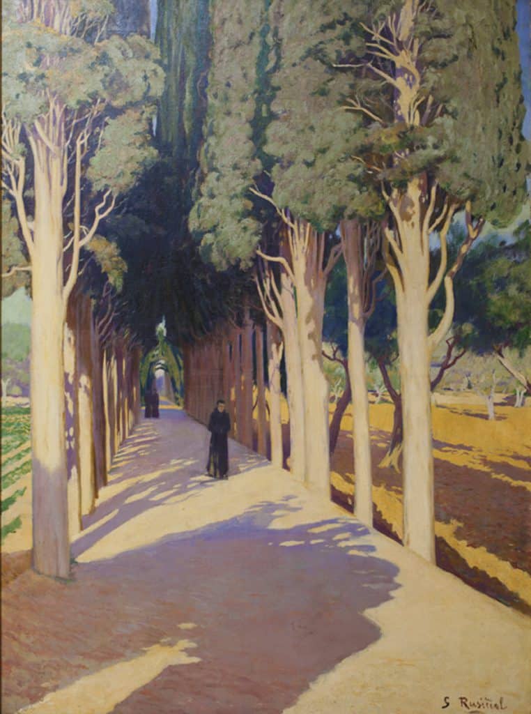 Passeig solitari. Hort del Duc de Gor