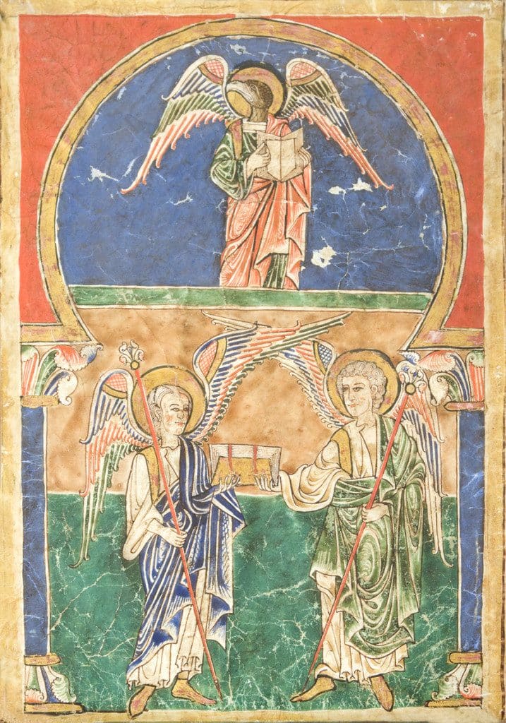 Pàgina miniada d'un betatus