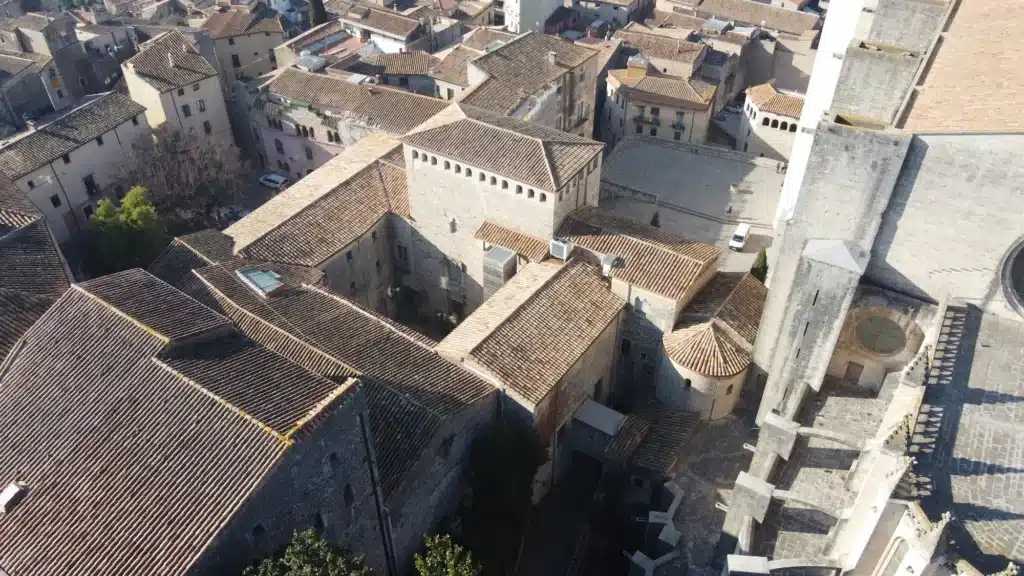 Vista aèria del Palau Episcopal