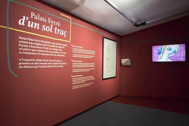 Exposició Palau Ferrer, d'un sol traç