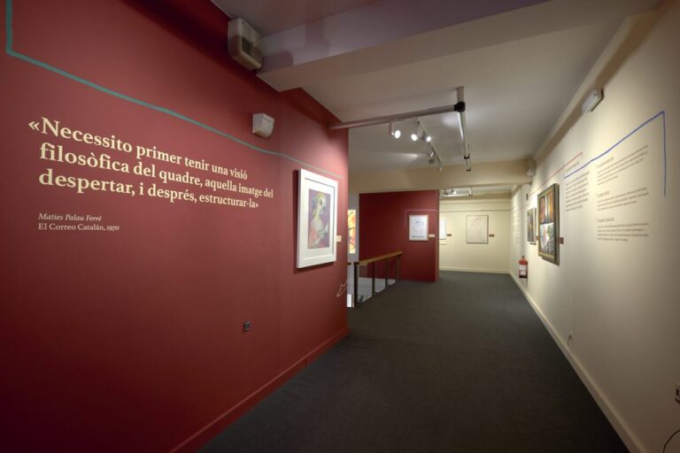 Exposició Palau Ferrer, d'un sol traç