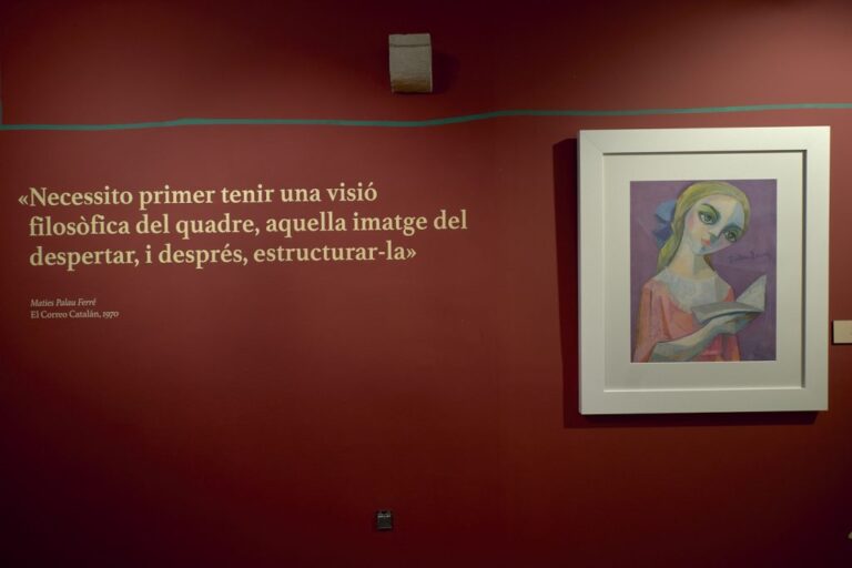 Exposició Palau Ferrer, d'un sol traç