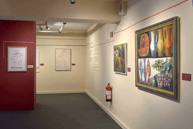 Exposició Palau Ferrer, d'un sol traç