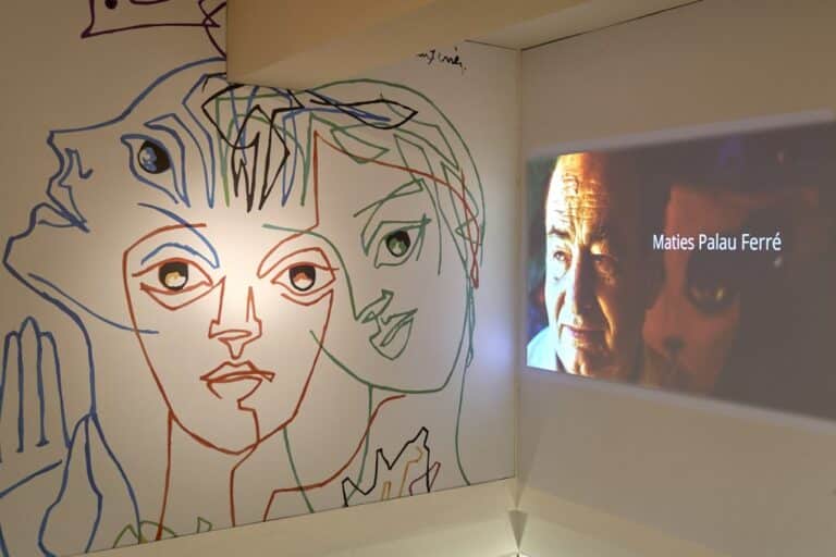 Exposició Palau Ferrer, d'un sol traç