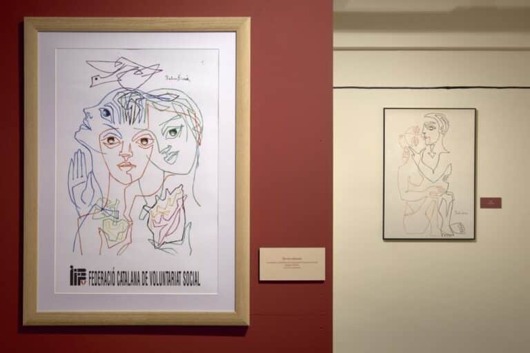 Exposició Palau Ferrer, d'un sol traç