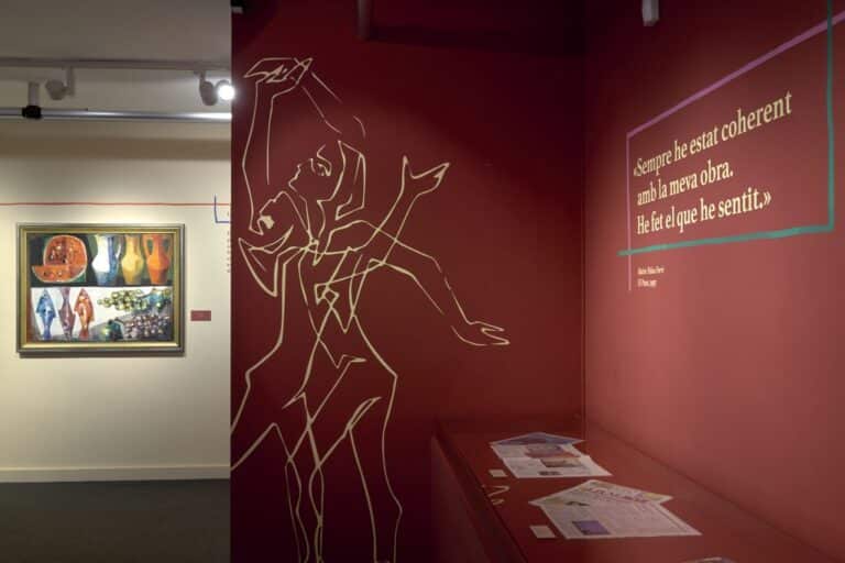 Exposició Palau Ferrer, d'un sol traç