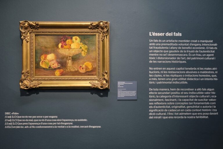 Exposició Falsos Verdaders. L'art de l'engany-1024x683