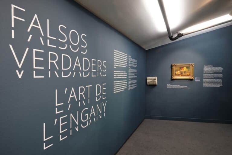 Exposició Falsos Verdaders. L'art de l'engany-1024x683