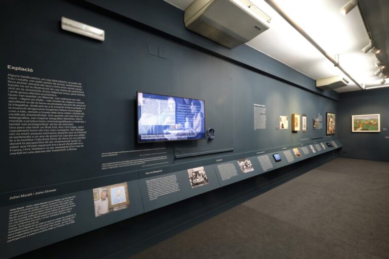 Exposició Falsos Verdaders. L'art de l'engany